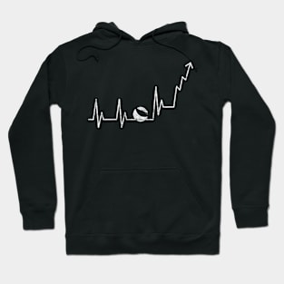 Heartbeat LUNC to the moon Distressed Hoodie